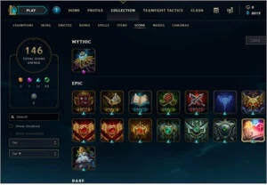CONTA DE LOL / TODOS CAMPEÕES / 117 SKIN - League of Legends