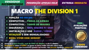 MACRO THE DIVISION 1 EXTERNO ✅ 100% INDETECTAVEL E PRIVADO - Outros