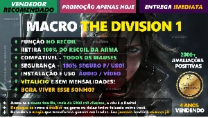 MACRO THE DIVISION 1 EXTERNO ✅ 100% INDETECTAVEL - LIFETIME - Outros