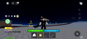 Conta Blox fruits-Barata LV1055 com light - Roblox