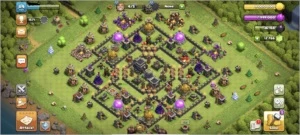 Clash of Clans Full CV9  5 construtores com 12766 gemas
