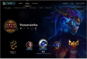 lol Ouro 3 c/ 04 Skins - League of Legends