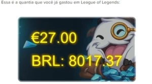 Conta LoL com 761 skins habilitadas incluindo 6 vitoriosas - League of Legends