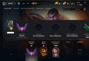 Mestre com 65 Champs e 12 Skins