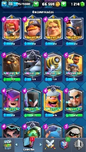 Conta Clash Royale + 8 Anos De Conta + 8000+ Troféus