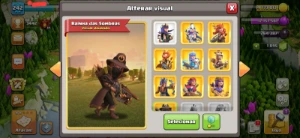 Cv15 Semi Full Th15 Bem Upado ID Virgem 31 Skins Ñ Cv14 Cv13 - Clash of Clans
