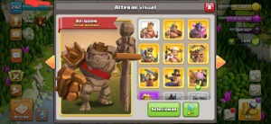 Cv15 Semi Full Th15 Bem Upado ID Virgem 31 Skins Ñ Cv14 Cv13 - Clash of Clans