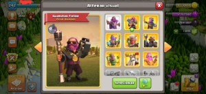 Cv15 Semi Full Th15 Bem Upado ID Virgem 31 Skins Ñ Cv14 Cv13 - Clash of Clans