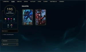 CONTA LOL LVL 500 - QUASE TODOS OS CAMPEÕES - 195 SKINS - League of Legends