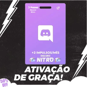 Discord Nitro 3 Meses - Assinaturas e Premium