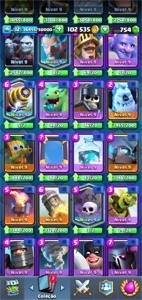 Conta Clash Royale LVL 12 F2P