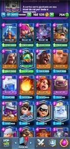 Conta Clash Royale LVL 12 F2P