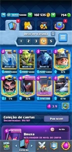 Conta Clash Royale LVL 12 F2P