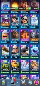 Conta Clash Royale LVL 12 F2P