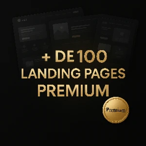 + De 100 Landing Pages Premium