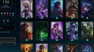 Conta Lol 100% Segura Full Acesso | 136 Skins | Nvl 88 | - League of Legends
