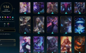 Conta Lol 100% Segura Full Acesso | 136 Skins | Nvl 88 | - League of Legends