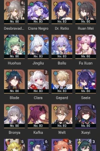 Honkai Star Rail Jingliu+Bis + Clara E2 + Bailu E2 +++ - Genshin Impact