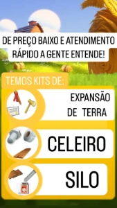 HAYDAY KIT CELEIRO / SILO | MELHOR PREÇO, PREÇO BAIXO - Hay Day