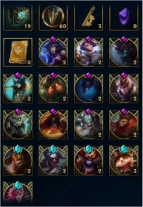 Conta League of Legends 19k RP + LOL