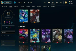 conta league of legends LOL