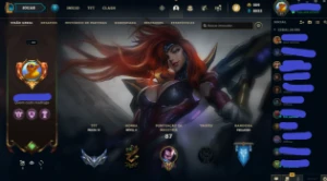 conta league of legends LOL