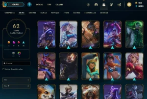 conta league of legends LOL