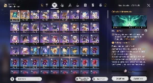 Herta, Anaxa, Castorice + Genshin Cyno + BIS, Nahida - Genshin Impact