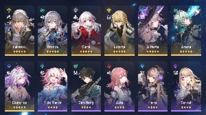 Herta, Anaxa, Castorice + Genshin Cyno + BIS, Nahida - Genshin Impact