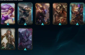 Conta Plat  3Mmr Esmeralda lvl 84 - League of Legends LOL