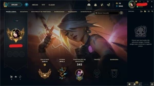 Conta LoL, LvL 238, 73 Skins - League of Legends