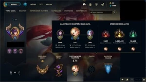 CONTA COM 1289 SKINS LOL(PAX TF) - League of Legends