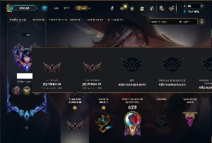 Ferro 4 com TODOS os Champs e 207 Skins ( MID / TOP / ADC ) - League of Legends LOL
