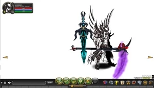 AQW LVL 100; AWESCENDED; FORGE+AWE ENHANCE; REP RANK 10 - Adventure Quest World
