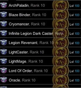 AQW LVL 100; AWESCENDED; FORGE+AWE ENHANCE; REP RANK 10 - Adventure Quest World