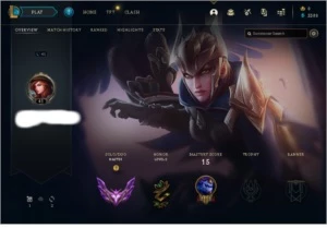 conta mestre lol mmr boostado - League of Legends