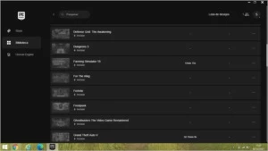 Conta Epic Games com vários jogos