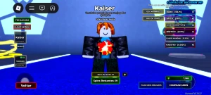 Conta blue Lock com kaiser - Roblox