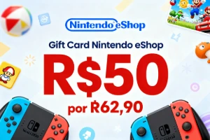 Gift Card Nintendo eShop R$50 – Código Digital BR
