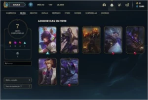 🔴GOLD 4 - 7 SKINS - MMR ALTO - 70%WR🔴 - League of Legends LOL