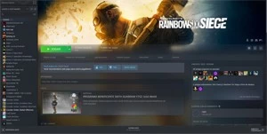 Conta steam com R$1260 em jogos e MUITO BOA no Rainbow six
