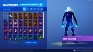 CONTA FORTNITE SEASON 4 COM GALAXY