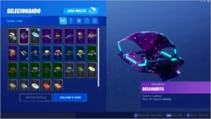 CONTA FORTNITE SEASON 4 COM GALAXY