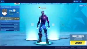 CONTA FORTNITE SEASON 4 COM GALAXY