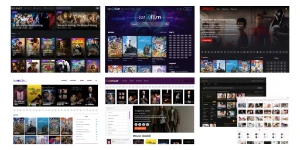 Pack com 7 Temas Para Sites De Filmes e Vídeos - Outros