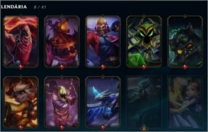 Conta League Of Legends Skins/icones Raros Desde Season 3 LOL