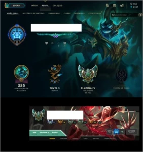 Conta League Of Legends Skins/icones Raros Desde Season 3 LOL