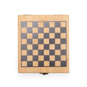 Kit Vinho com Jogo de Xadrez - Artesanato e Personalizados