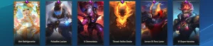 Conta com 93 skins e skin Morgana Imperatriz Lunar com borda - League of Legends: Wild Rift LOL WR