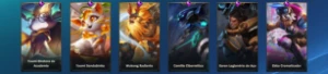 Conta com 93 skins e skin Morgana Imperatriz Lunar com borda - League of Legends: Wild Rift LOL WR